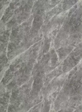 Lámina UV Gris con vetas blancas tipo roca - Reflejo de Carrara (Ref. S1624) - Super Ceramic Colombia