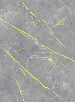 Lámina UV Gris con vetas amarillas - Cristal de Nácar - Super Ceramic Colombia