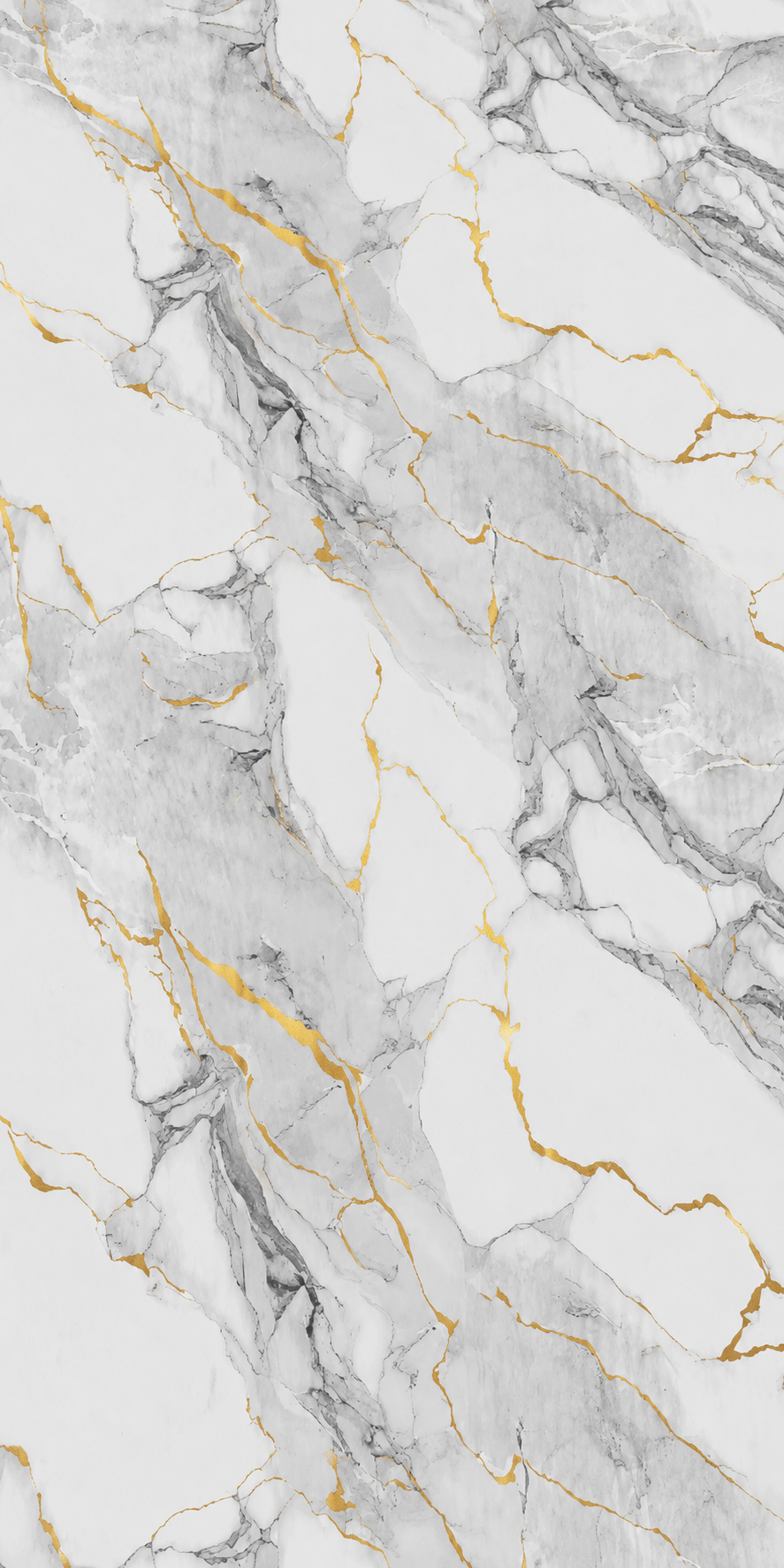 Lámina UV Blanca con vetas grises y amarillas tipo - Piedra Lunar (Ref. UV2510) - Super Ceramic Colombia