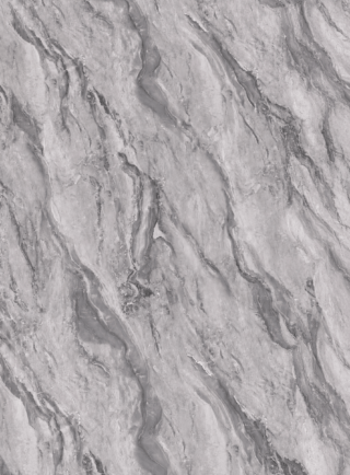 Lámina UV Blanca con vetas grises tipo mármol y - Reflejo de Carrara - Super Ceramic Colombia